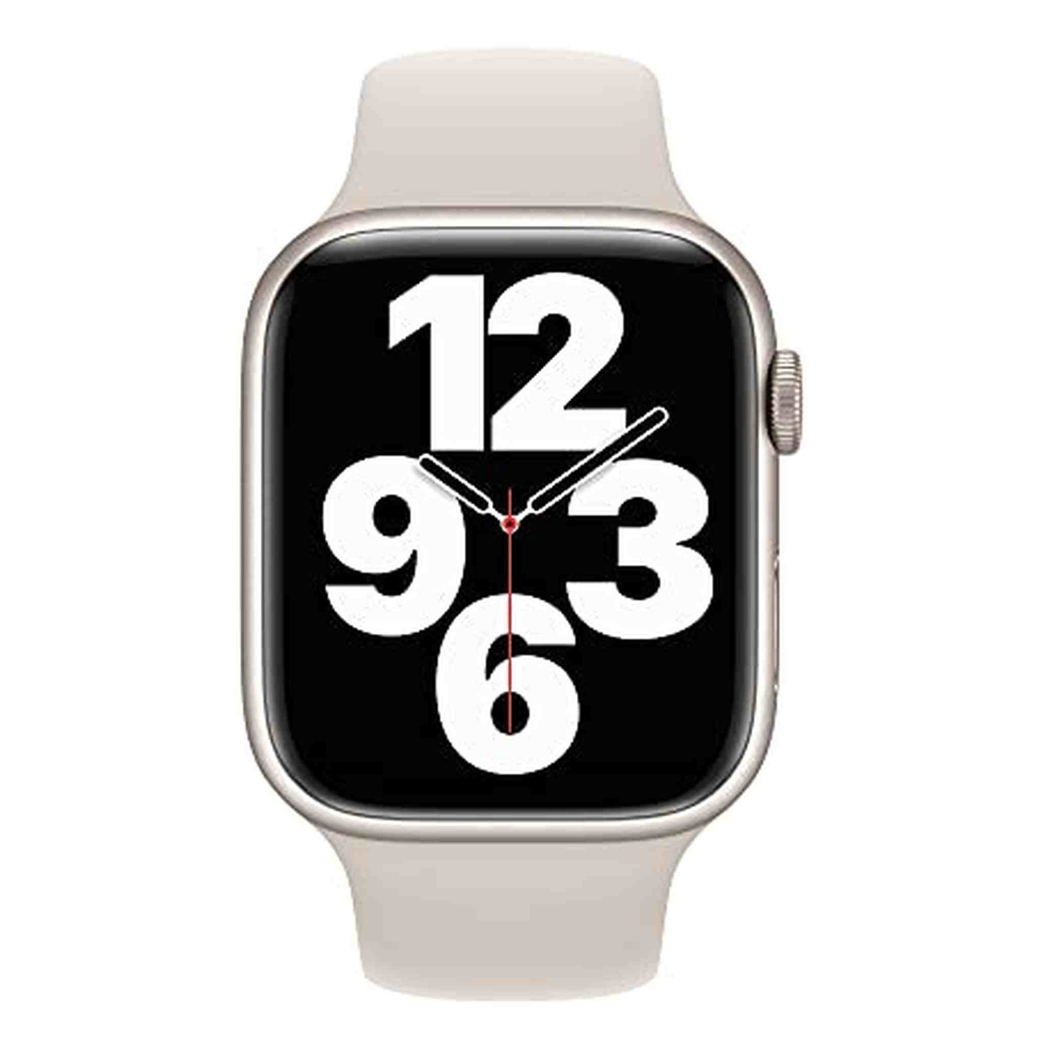 Apple Watch Band - Sport Band 45mm - Starlight - Regular Apple
