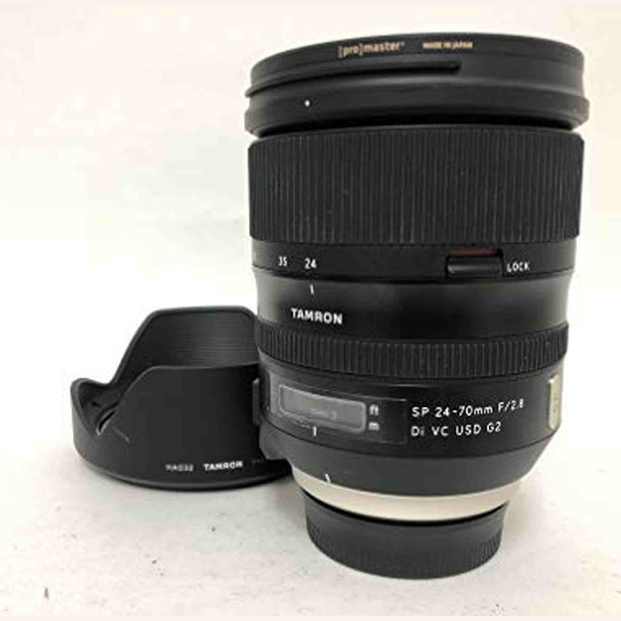 Tamron 24-70mm f/2.8 Di VC G2 USD SP Zoom Lens for Nikon International Version No Warranty - Like New Tamron