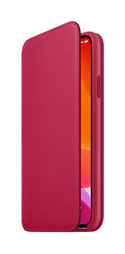 Apple Leather Folio for iPhone 11 Pro Max - Raspberry - Refurbished Apple