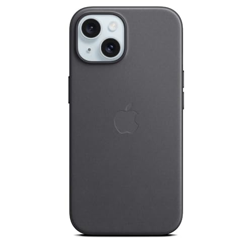 Apple iPhone 15 FineWoven Case with MagSafe - Black