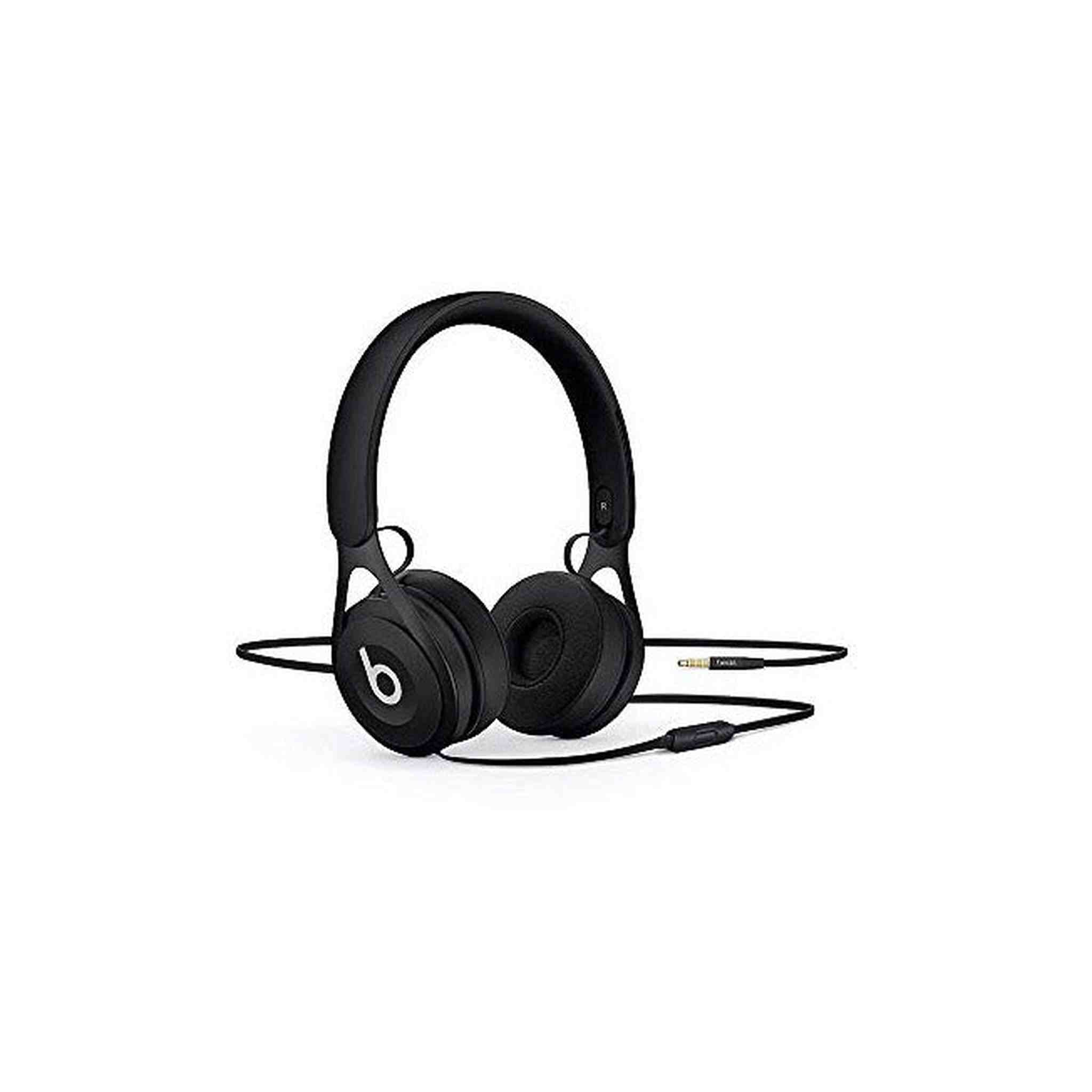 Beats EP Wired On-Ear Headphones - Battery Free for Unlimited Listening, Built in Mic and Controls - Black - Used Beats