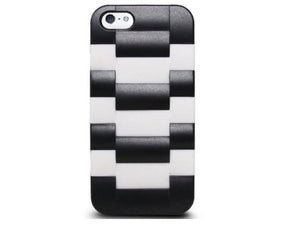 The Joy Factory Daytona V - Watchband Textured Case for iPhone5/5S, CSD127 Snow White