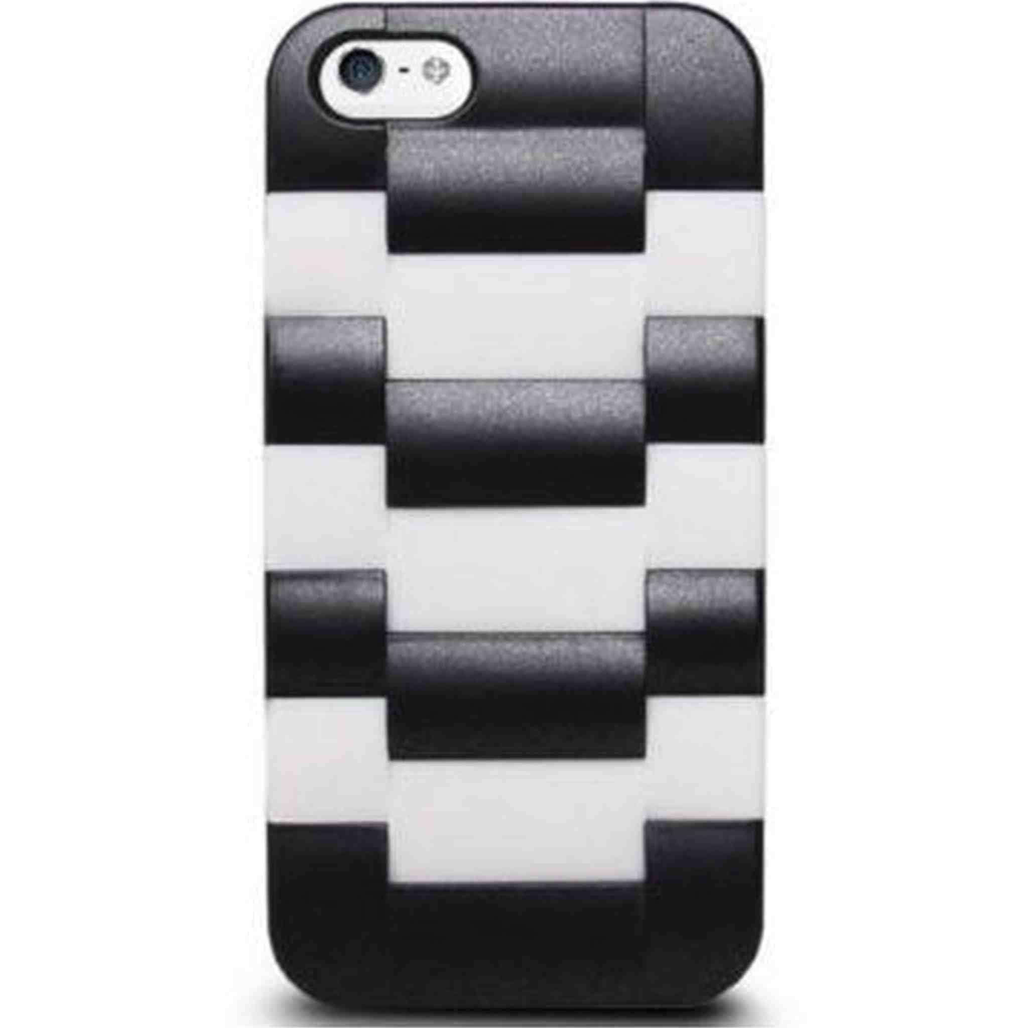 The Joy Factory Daytona V - Watchband Textured Case for iPhone5/5S, CSD127 Snow White