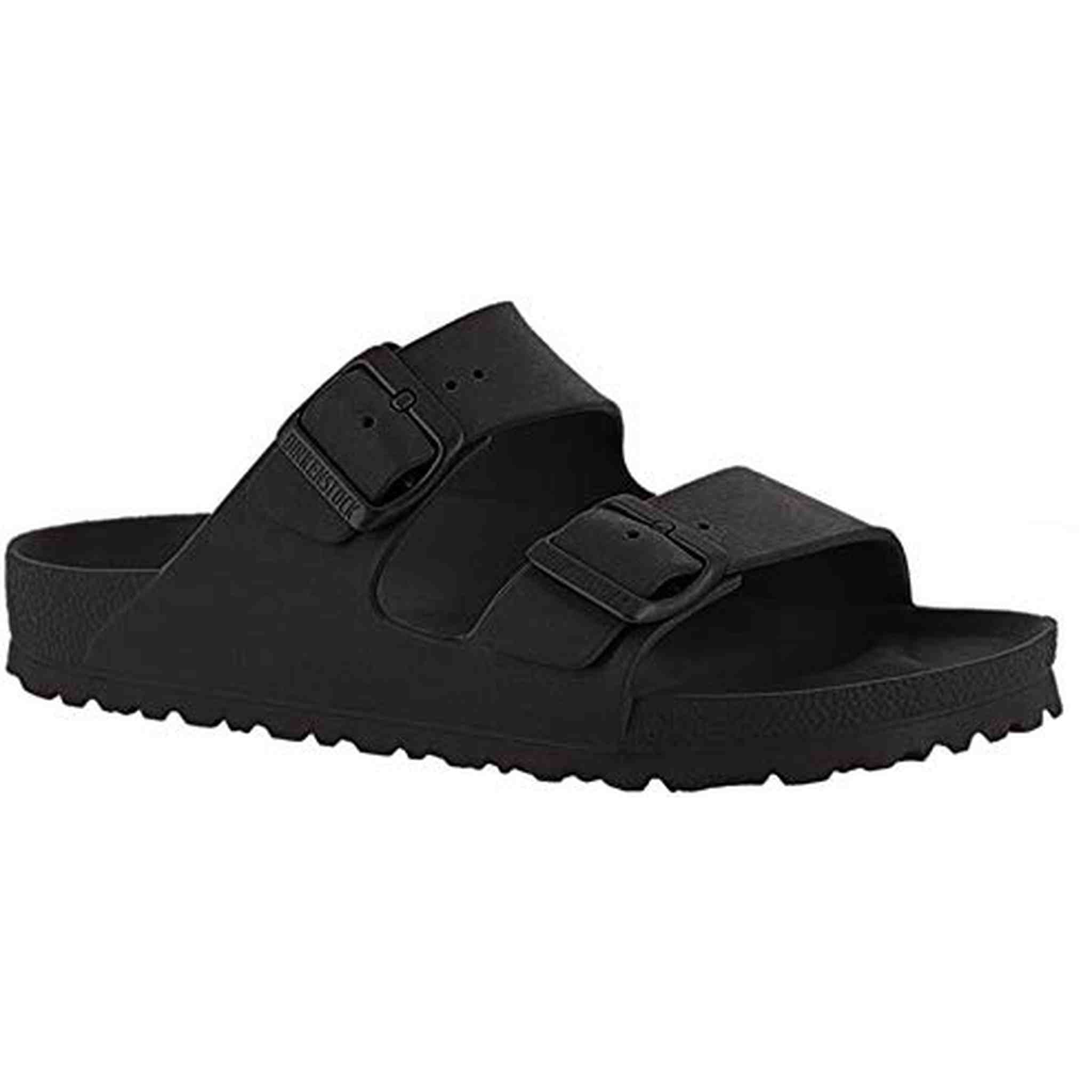 Birkenstock Unisex Arizona Essentials EVA Black Sandals - 43 M EU/12-12.5 B M US Women/10-10.5 D M US Men Birkenstock