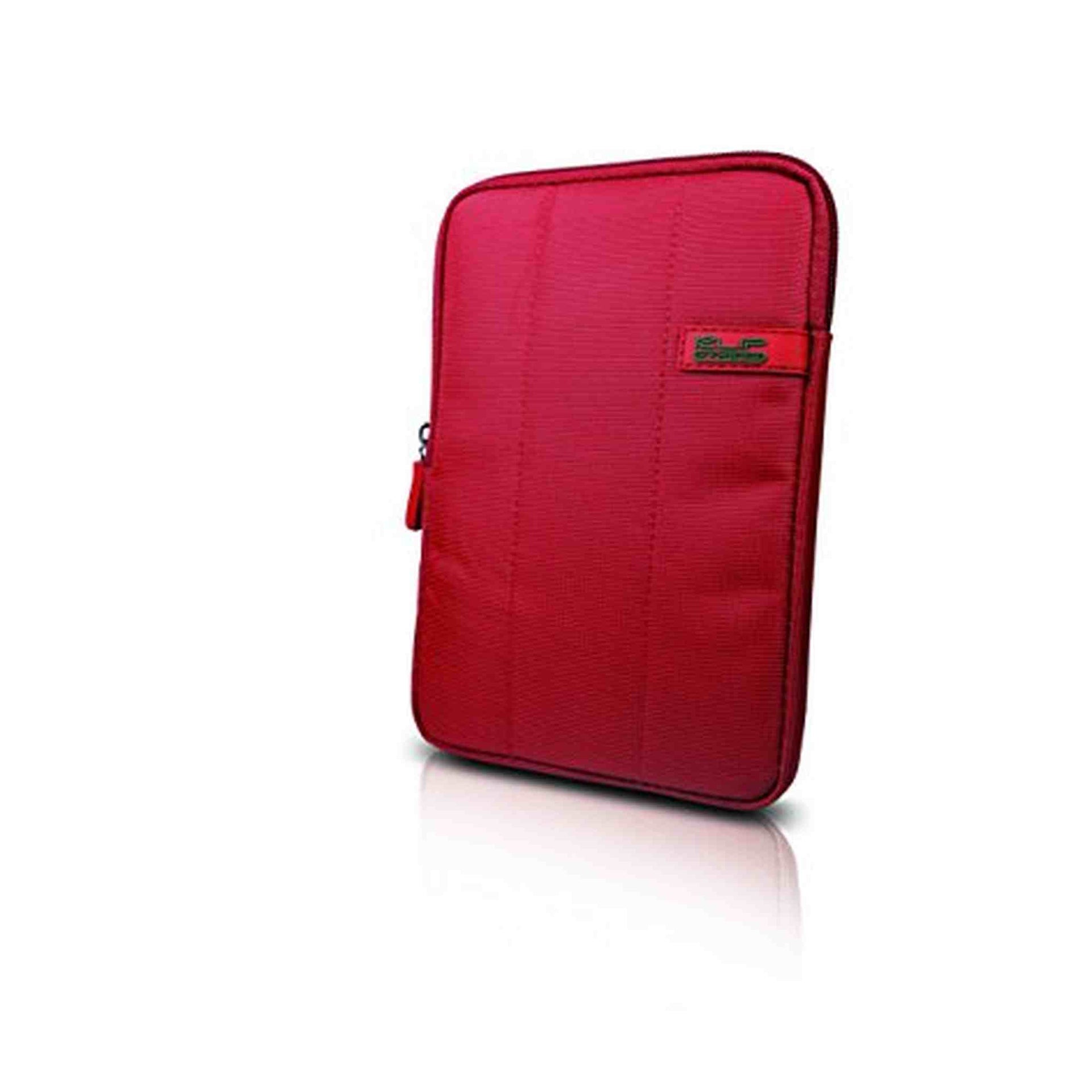 Klip Xtreme Skudo 7" Premium iPad/Tablet Sleeve with shock absorbing bubbles Red
