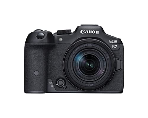 Canon EOS R7 Mirrorless Camera w/RF-S18-150mm f/3.5-6.3 is STM Lens Kit International Version