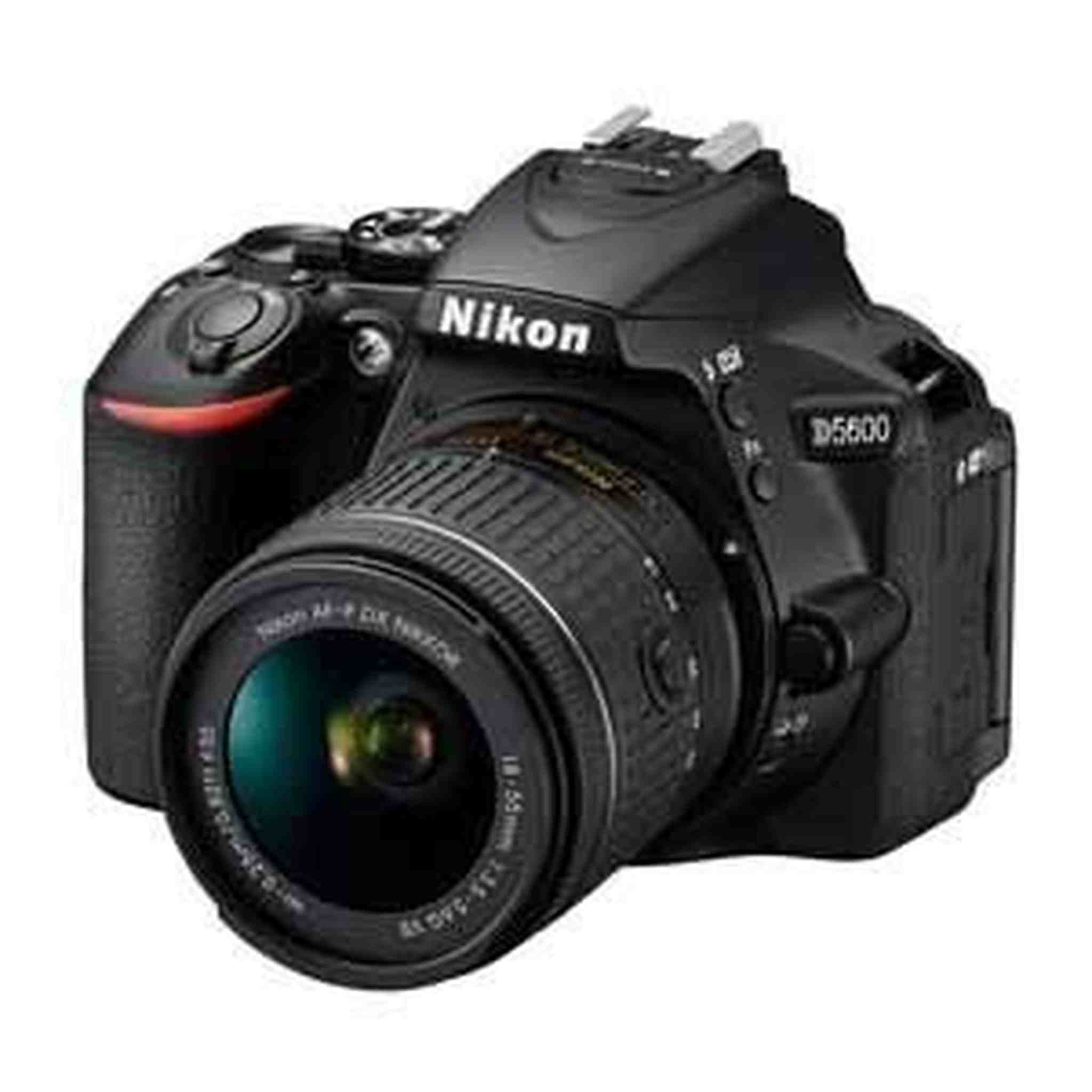 Nikon D5600 DSLR with 18-55mm f/3.5-5.6G VR and 70-300mm f/4.5-6.3G ED Renewed - Reconditioned Nikon