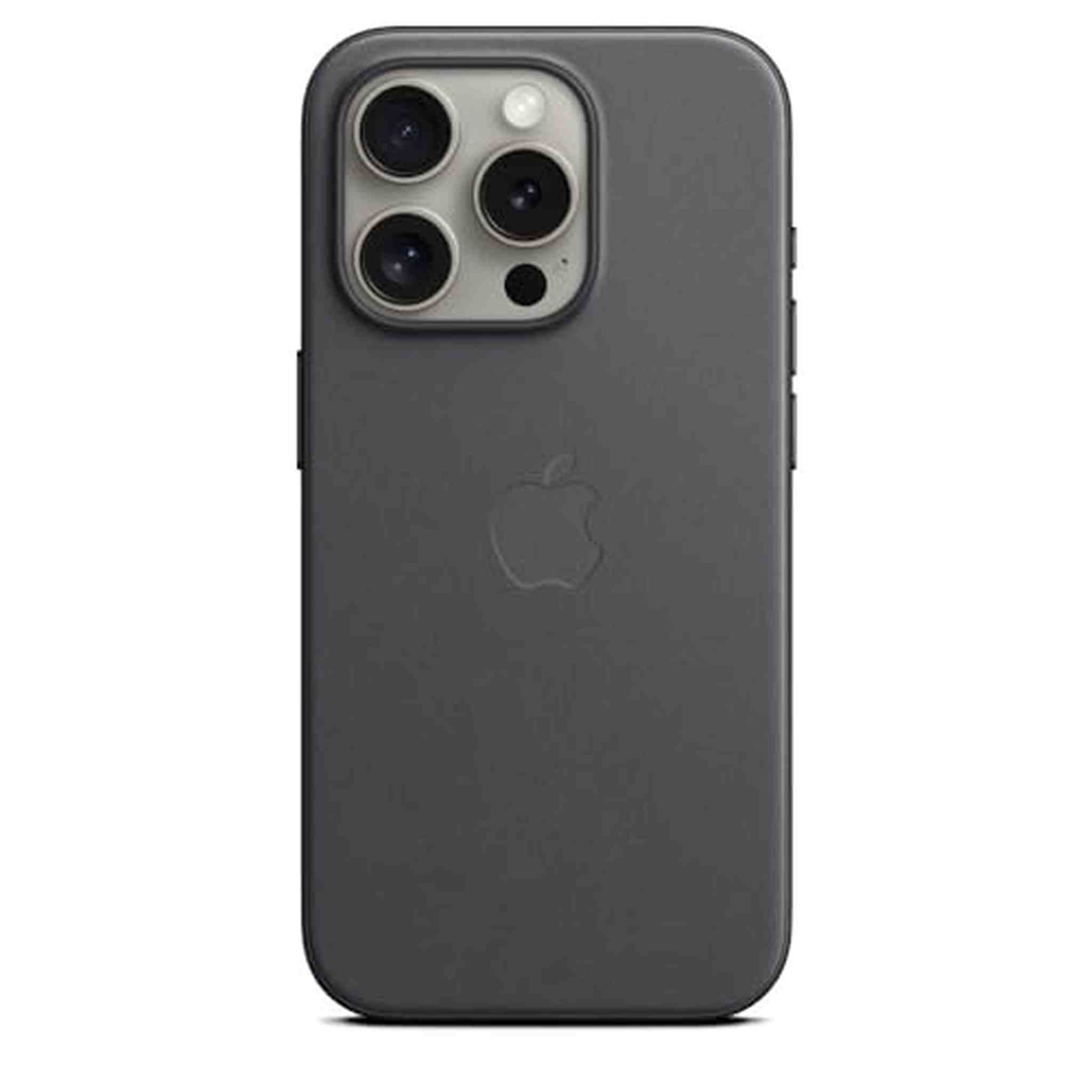 Apple iPhone 15 Pro FineWoven Case with MagSafe - Black