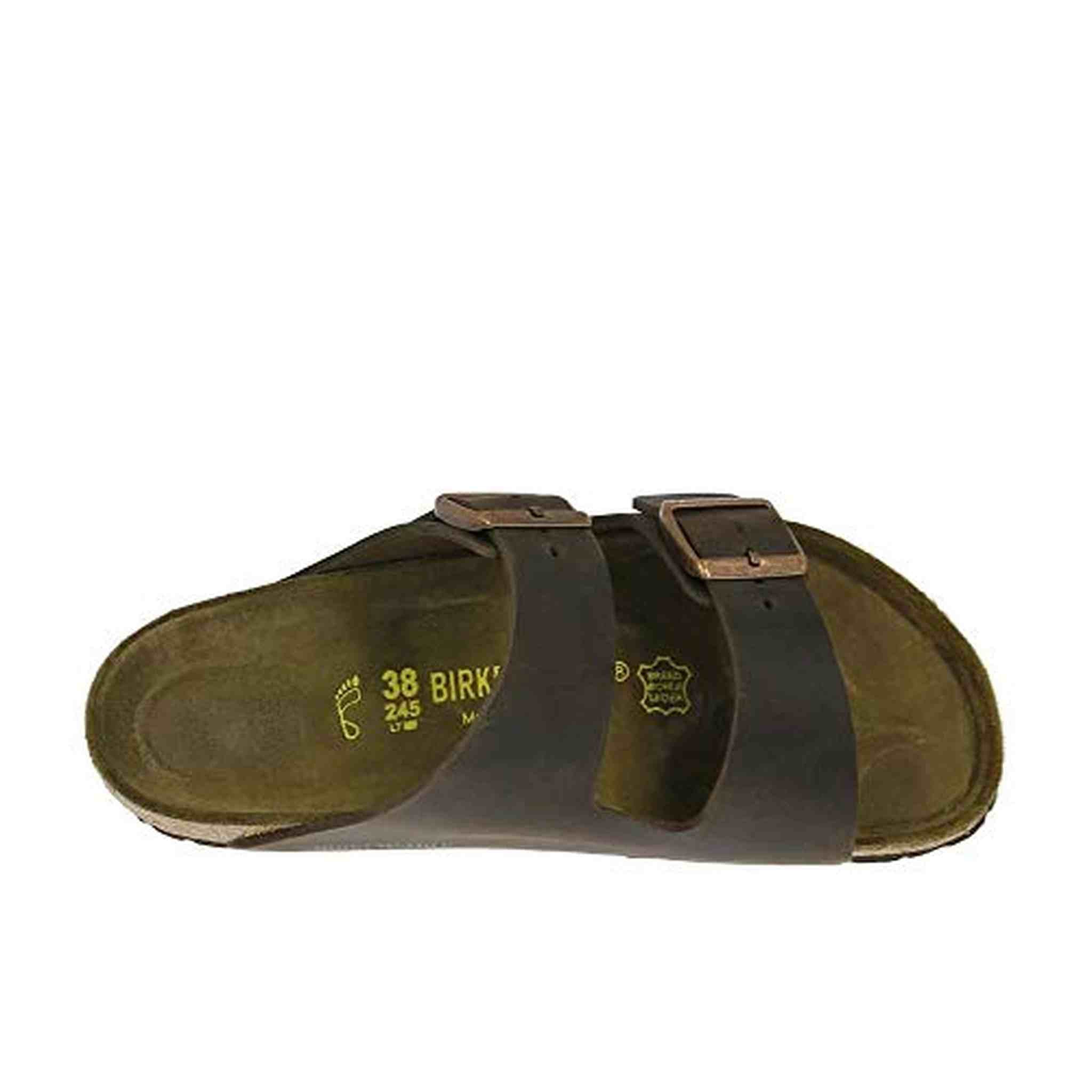 Birkenstock Arizona Habana Leather Sandal 43 R US Women's 12-12.5