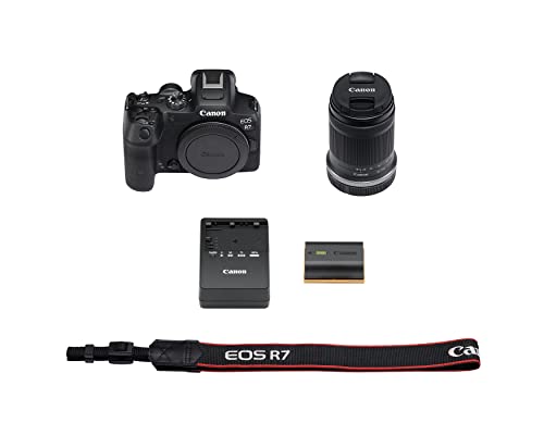 Canon EOS R7 Mirrorless Camera w/RF-S18-150mm f/3.5-6.3 is STM Lens Kit International Version