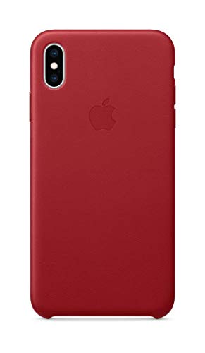 Apple Leather Case (for iPhone Xs Max) - Red