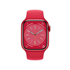 Apple Watch Series 8 GPS 41mm Smart Watch w/ Product RED Aluminum Case with Product RED Sport Band - M/L.