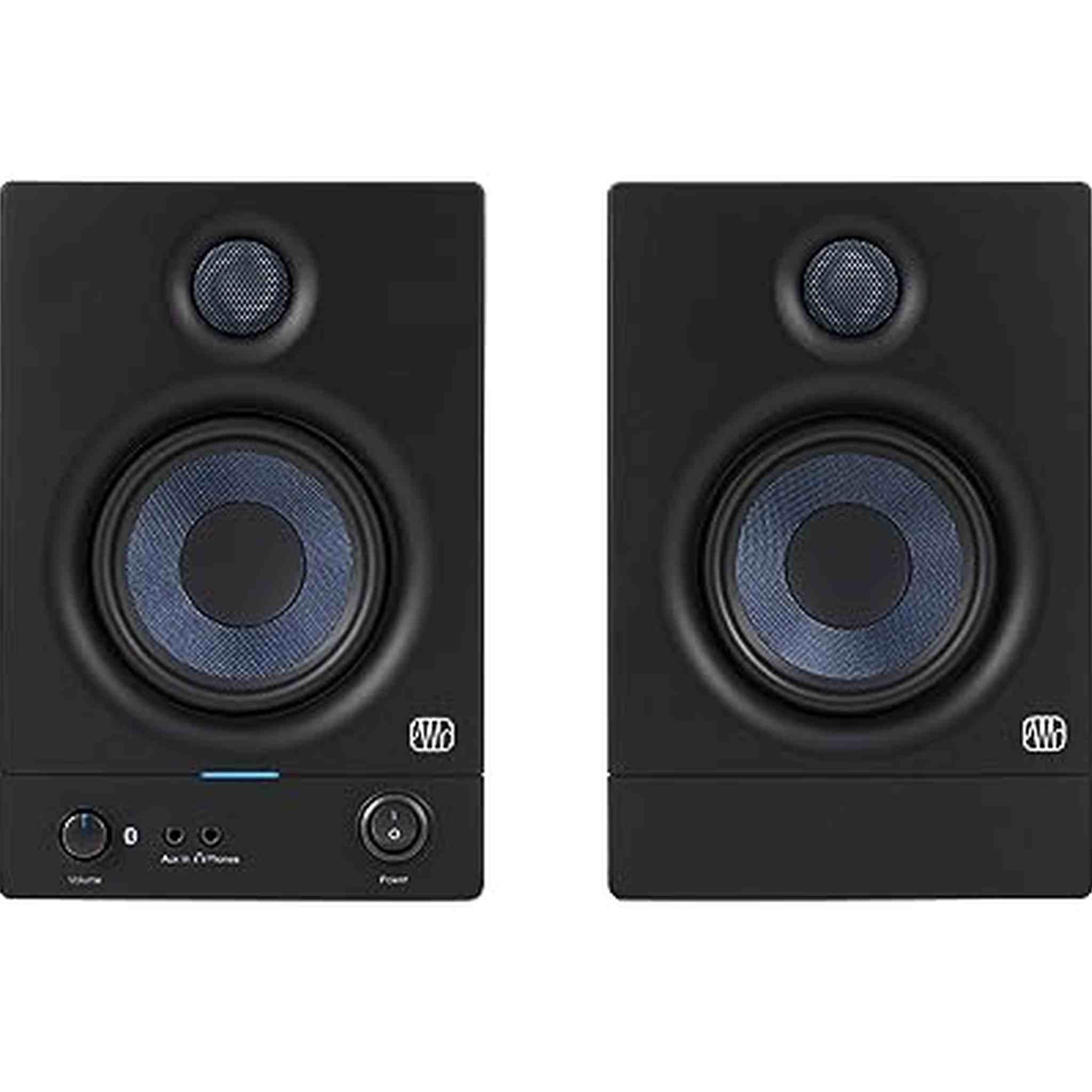 PreSonus Eris 4.5BT Bluetooth Studio Monitors, Pair - 4.5" Powered, Active Monitor Speakers for Near Field Music Production, Audio Mixing & Recording PreSonus