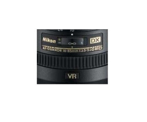 Nikon AF-S DX NIKKOR 16-85mm f/3.5-5.6G ED Vibration Reduction Zoom Lens with Auto Focus for Nikon DSLR Cameras