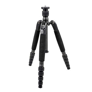SIRUI T-1205SK Black 5-Section Travel Tripod Carbon Fiber