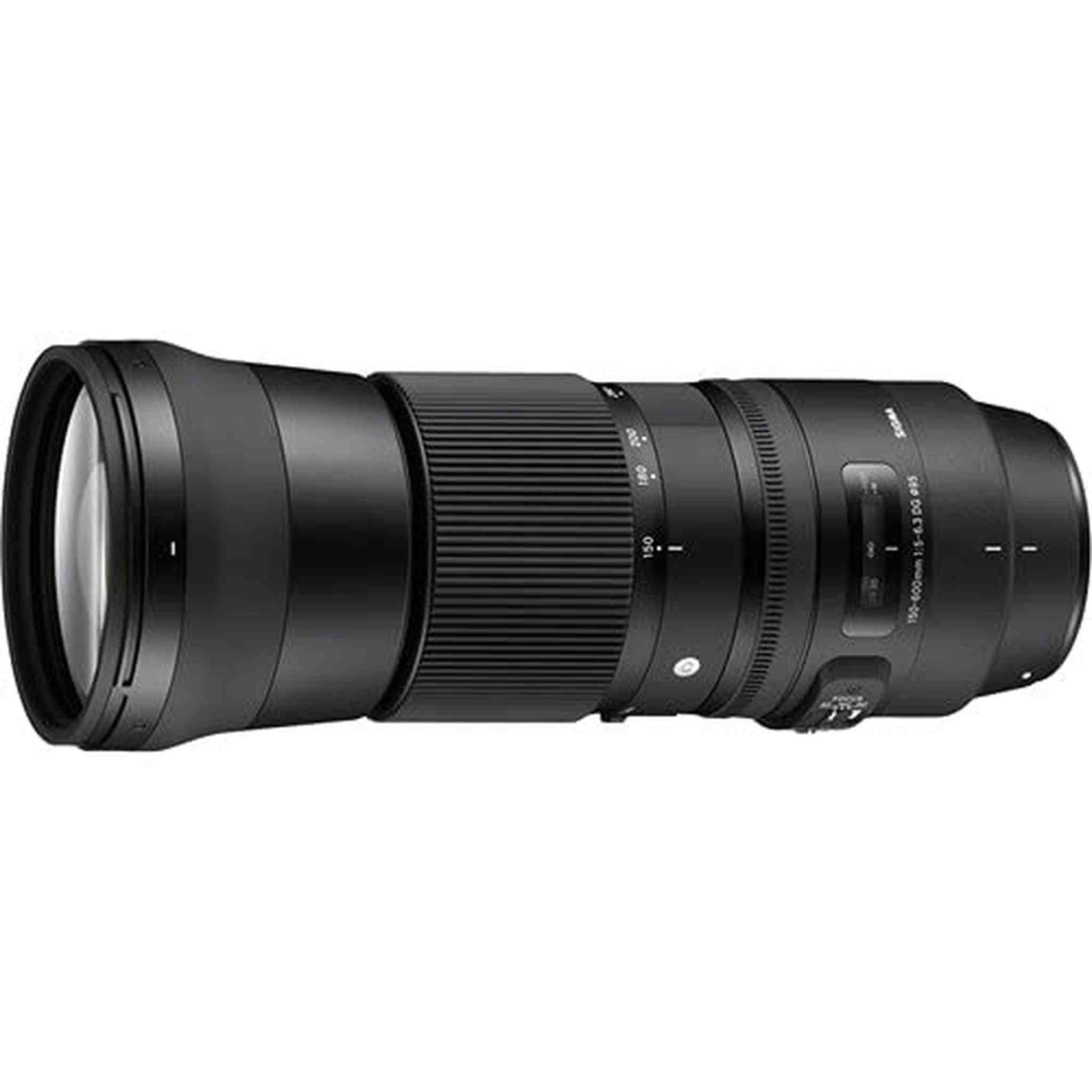 Sigma 150-600mm f/5-6.3 DG OS HSM Contemporary Lens for Canon EF Extreme Pro Bundle