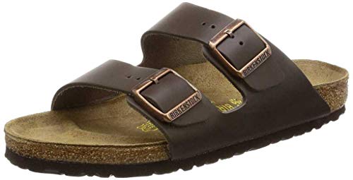 Birkenstock Mens ARIZONA, DARK BROWN BFL, 43