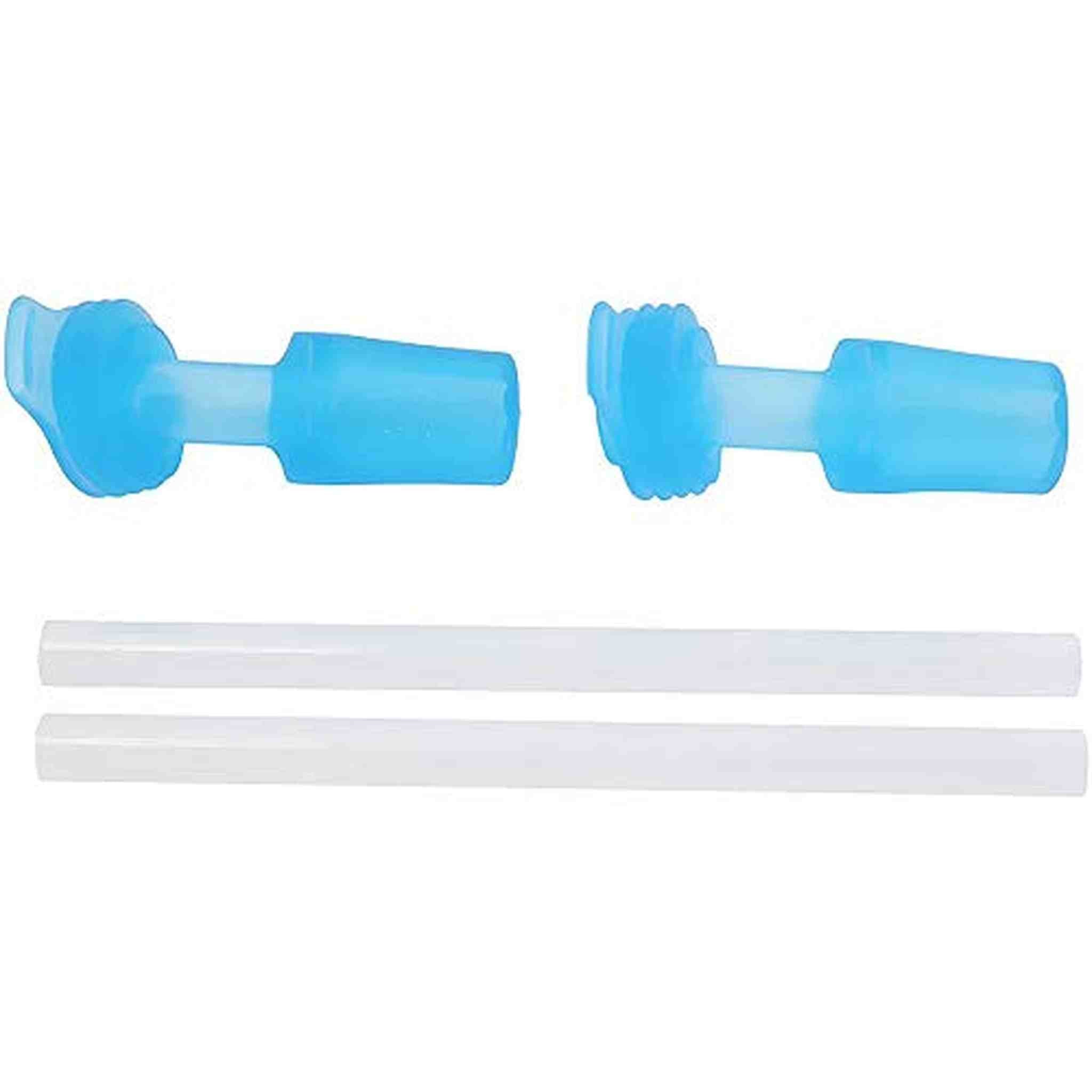 CamelBak Eddy Kids Bottle Accessory 2 Bite Valves/2 Straws, Ice Blue