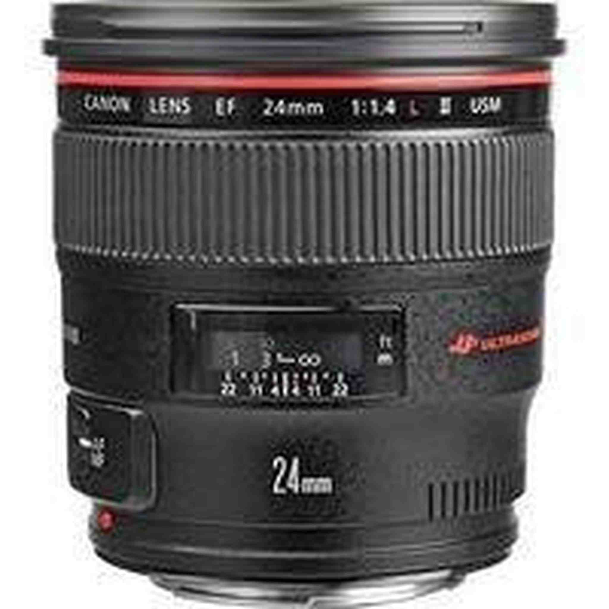 Canon EF 24mm f/1.4 L USM II Wide Angle Lens + 3 Piece Filter Kit + Lens Case + Zing MicroFiber Cleaning Cloth + Lens Pen Cleaner + Lens Accessory Saver Bundle Canon