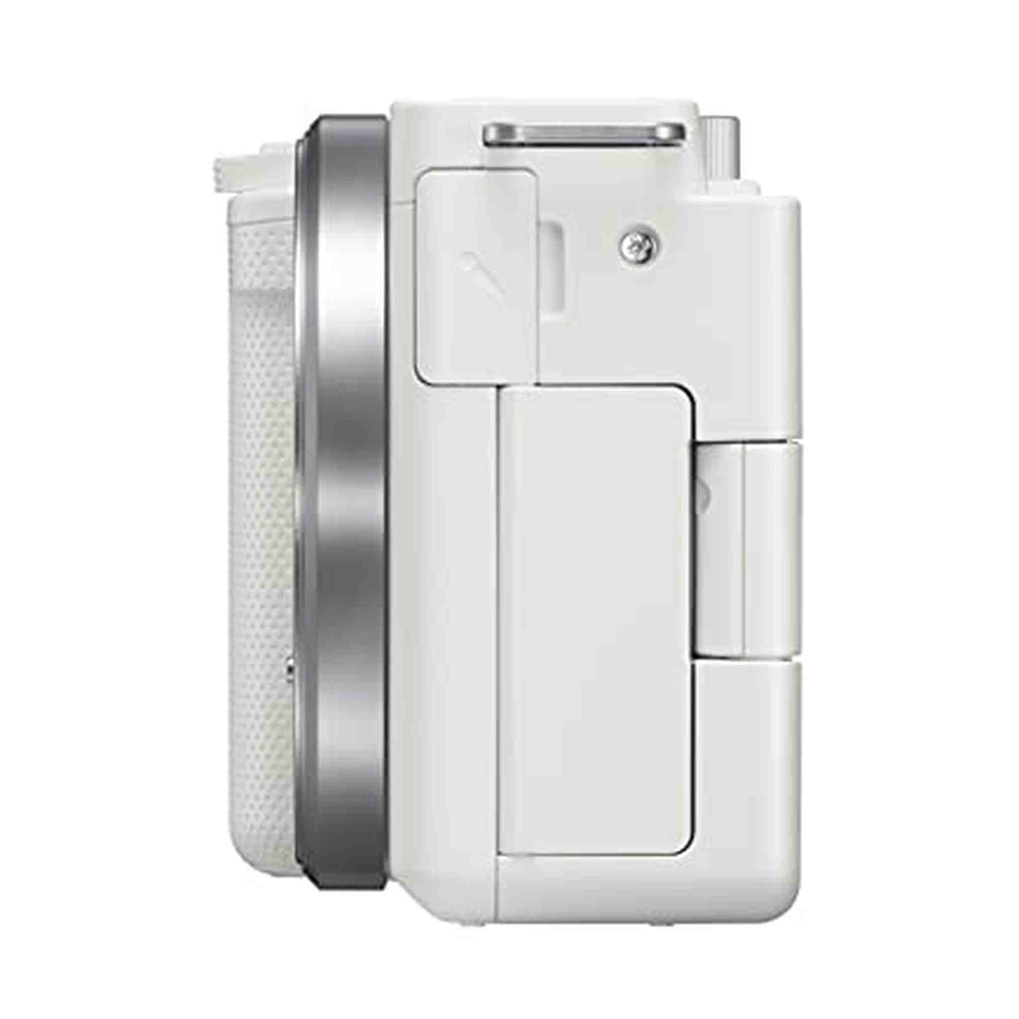 Sony Alpha ZV-E10 - APS-C Interchangeable Lens Mirrorless Vlog Camera - White - Reconditioned Sony