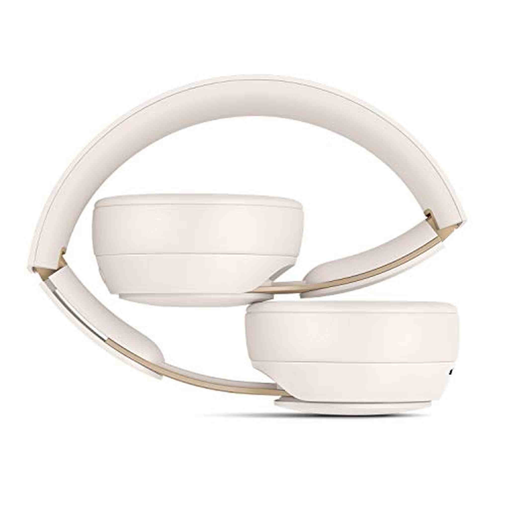 Beats Solo Pro Wireless Noise Cancelling Bluetooth On-Ear Headphones -Ivory Beats