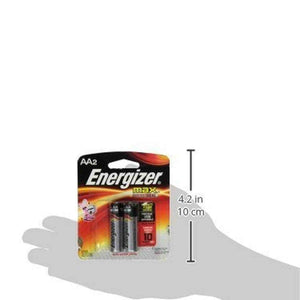 Energizer E91BP-2 AA Size Alkaline General Purpose Battery, AA - Alkaline - 1.5 V DC - 48-2 Packs 96 Batteries Total
