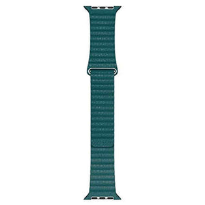 Apple Watch Band - Leather Loop 44mm - Peacock - Large Apple