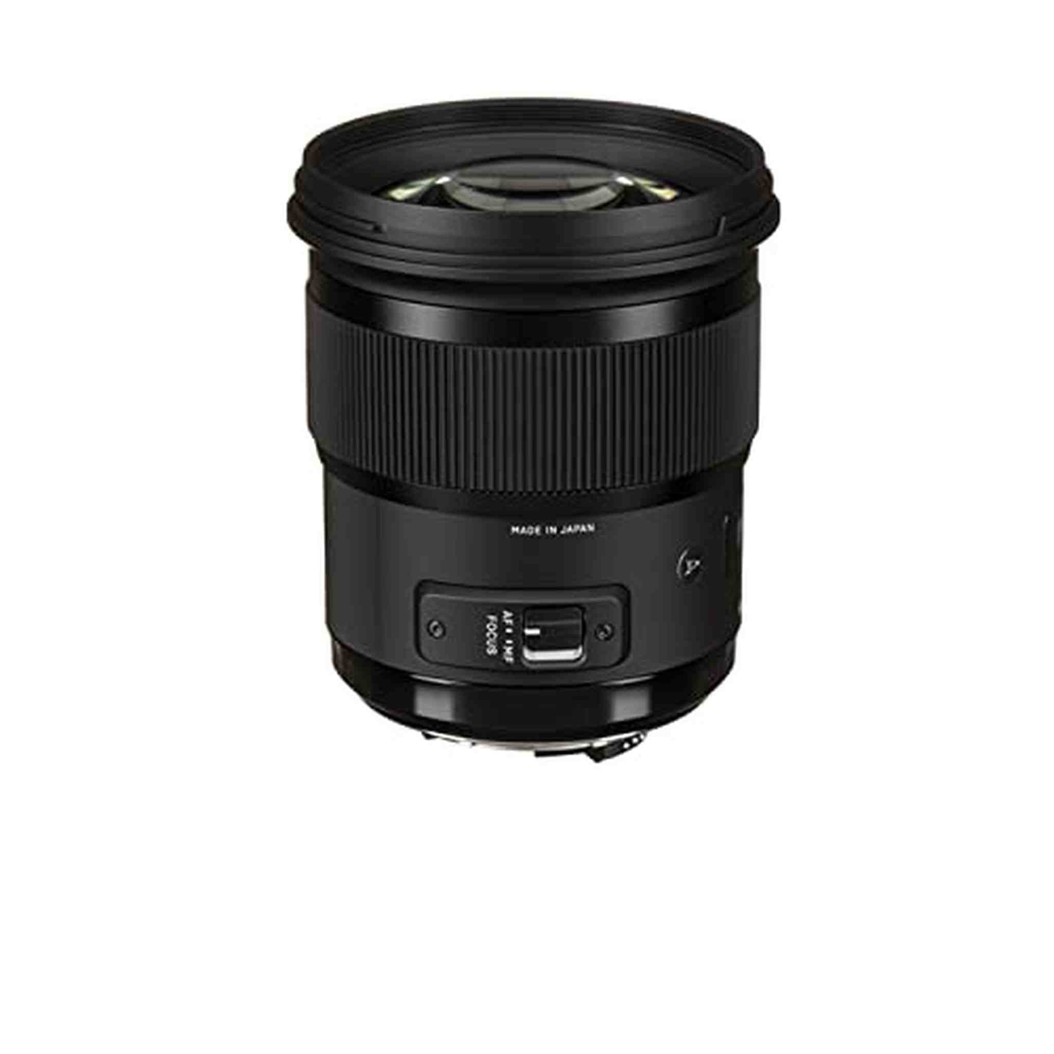 Sigma 50mm f/1.4 DG HSM Art Lens for Nikon F with Memory Card International Model SIGMA