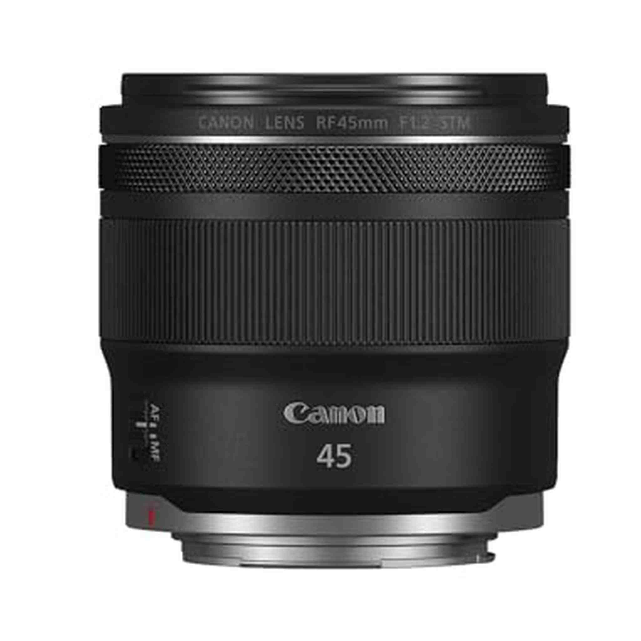 Canon RF45mm F1.2 STM, Standard Lens, Black