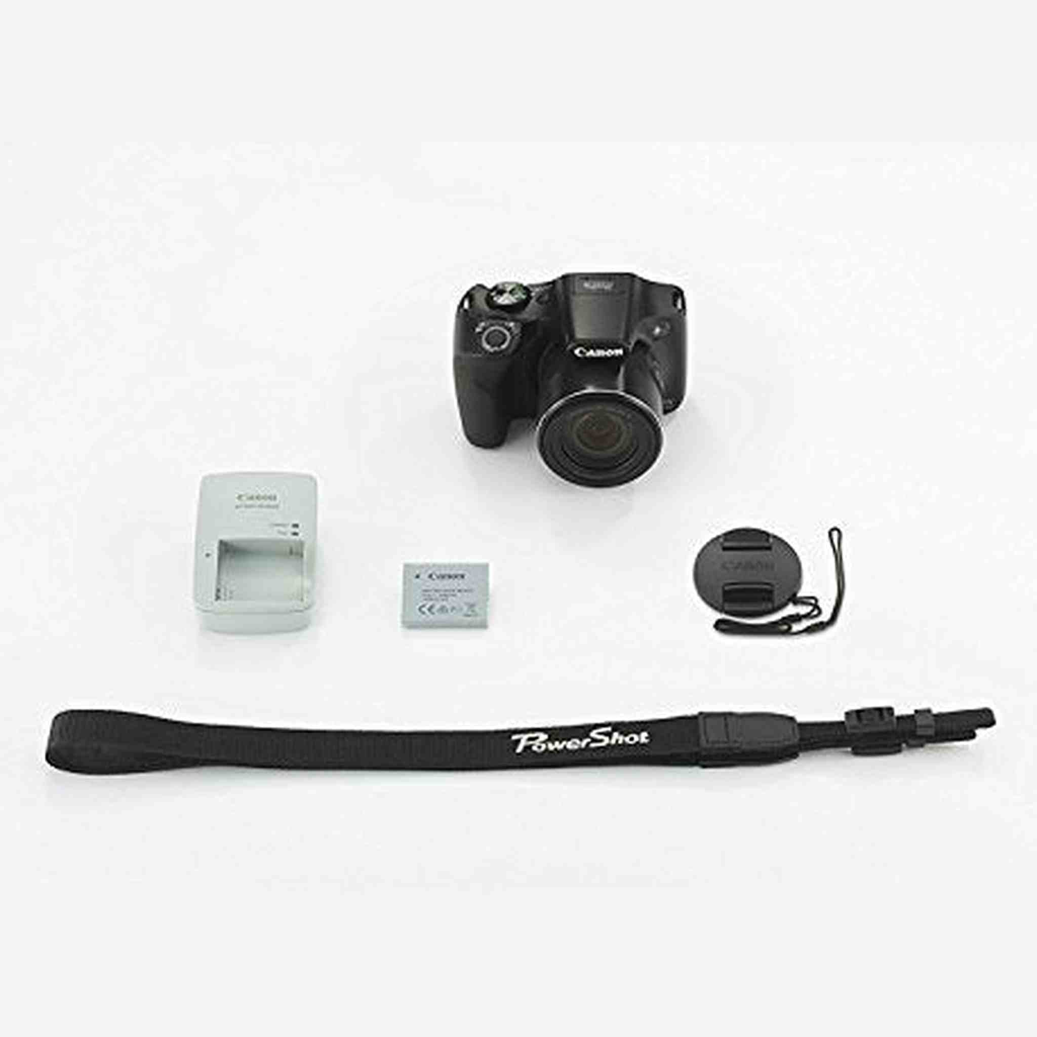Canon PowerShot SX530 HS 16.0 MP CMOS Digital Camera with 50x Optical is Zoom 24-1200mm , Built-in WiFi, 3-Inch LCD and - Reconditioned Canon