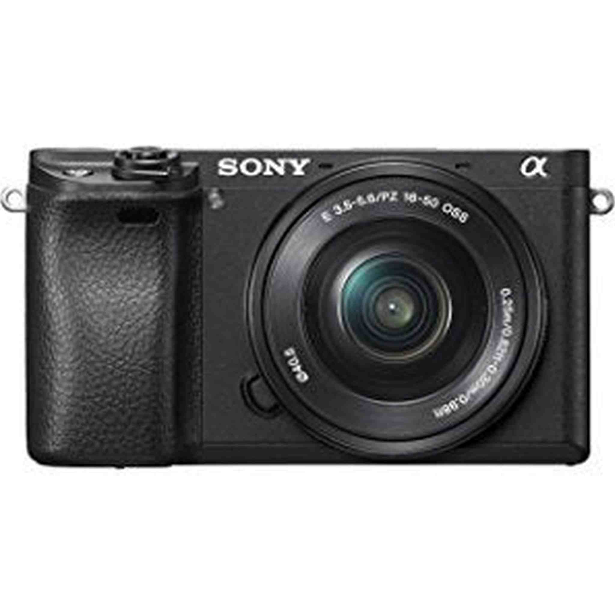 Sony Alpha a6300 Mirrorless Digital Camera International Model w/ 16-50, Black Sony