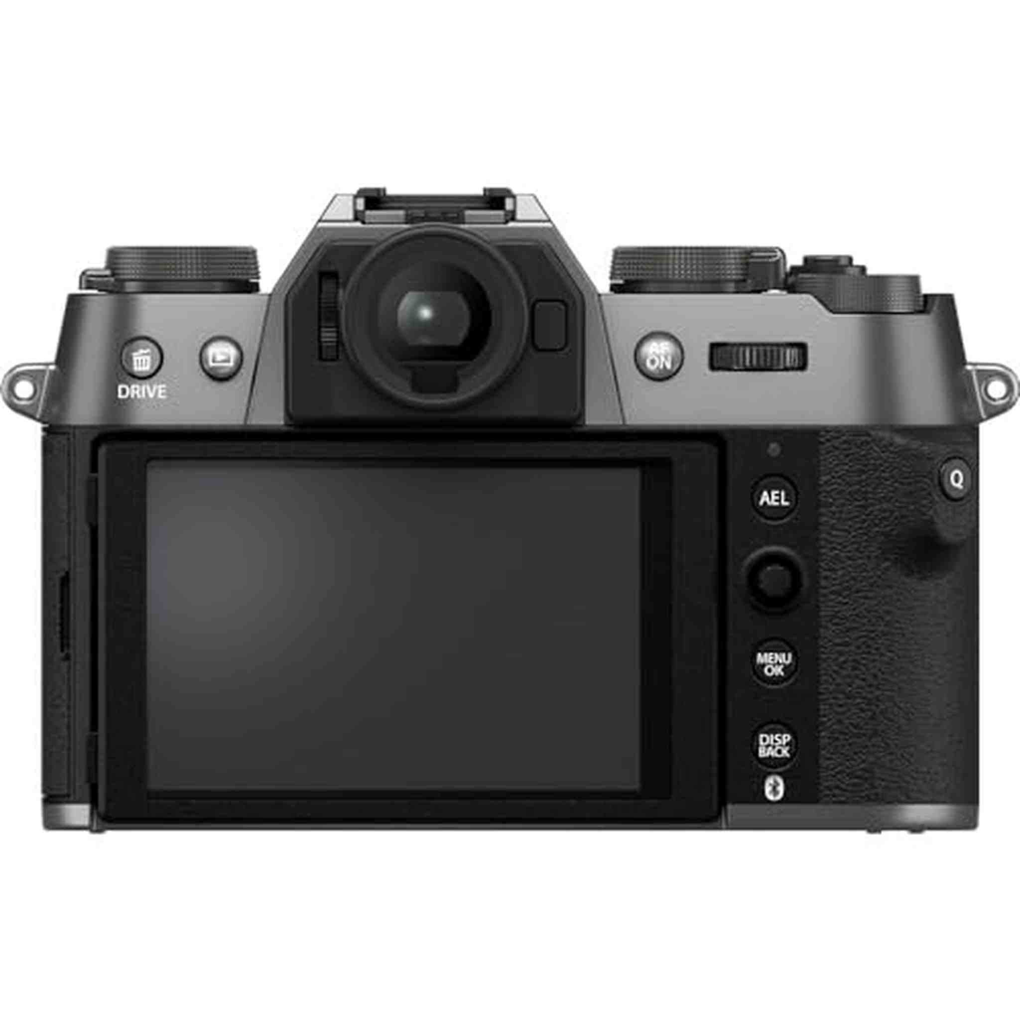 Fujifilm X-T50 Mirrorless Digital Camera XF16-50mm+Accessories - Charcoal Silver