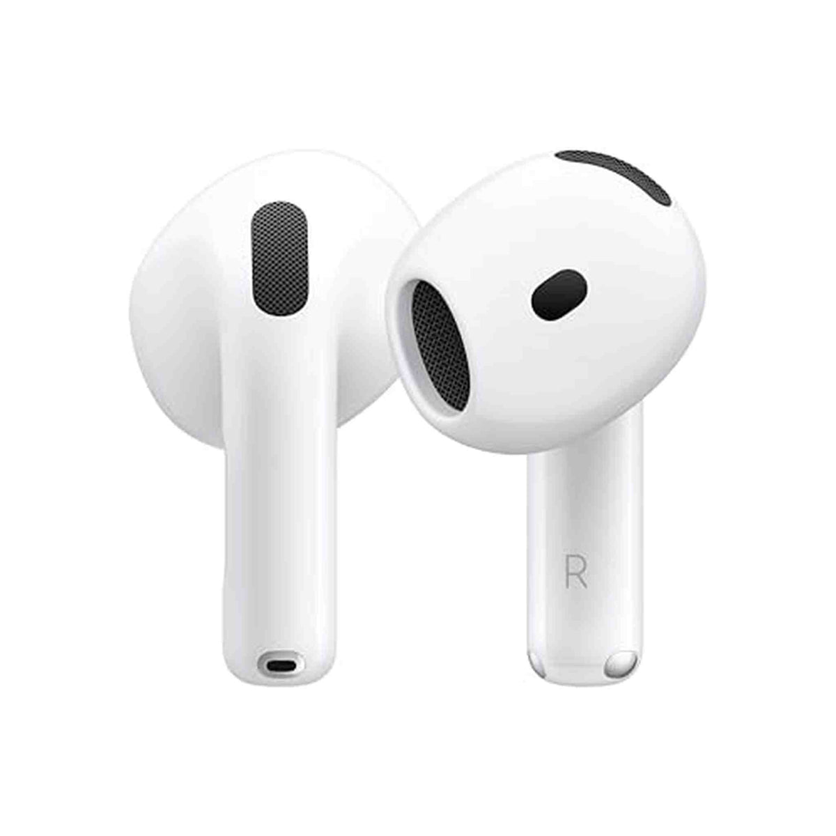 Apple AirPods 4 Wireless Earbuds, Bluetooth Headphones, Personalized Spatial Audio, Sweat and Water Resistant, USB-C Charging Case, H2 Chip, Up to 30 Hours of Battery Life, Effortless Setup for iPhone - Reconditioned