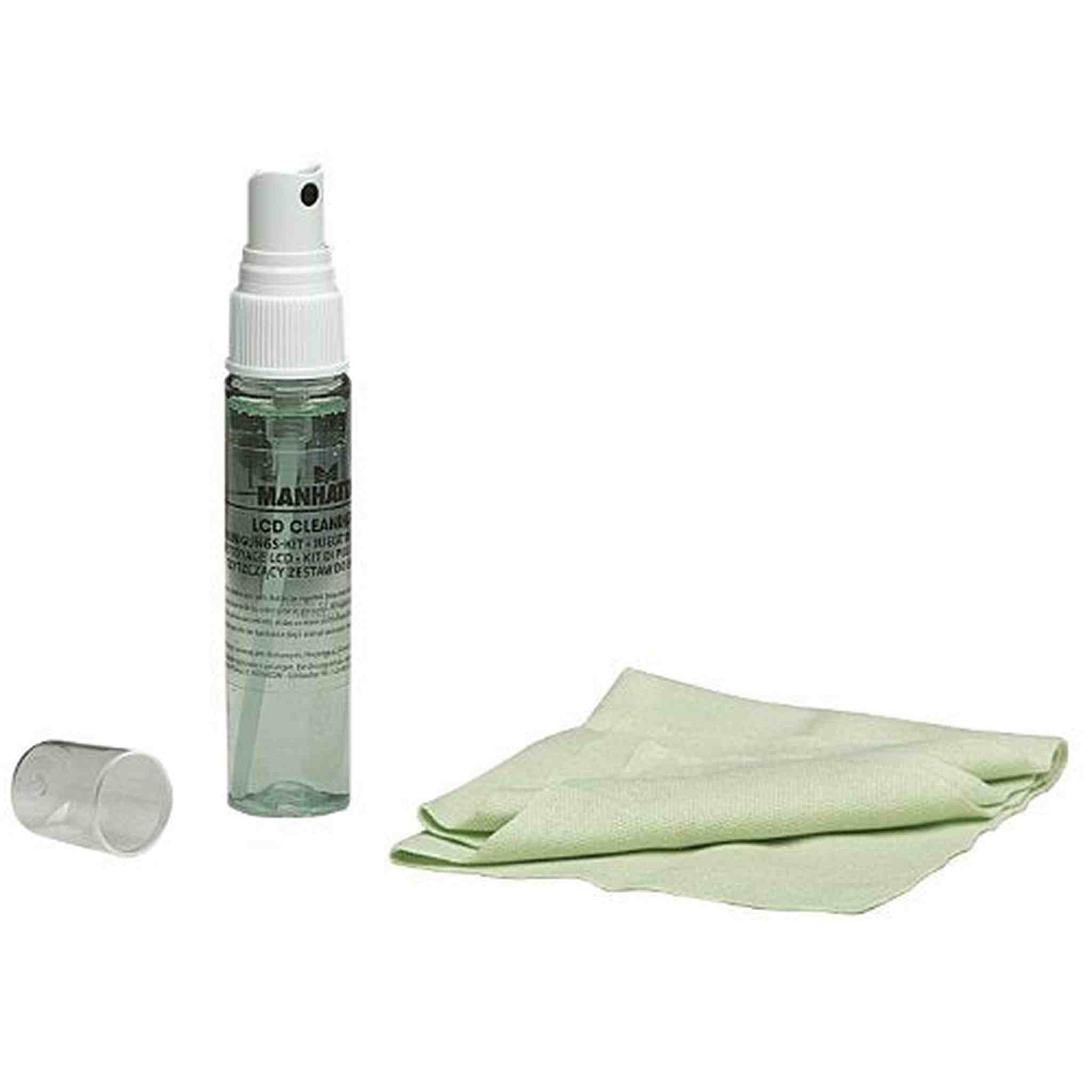 MANHATTAN 404204 LCD Cleaning Kit, Green Apple Scent