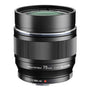 OM SYSTEM Olympus M.Zuiko Digital ED 75mm f1.8 Lens for Micro Four Thirds, Black