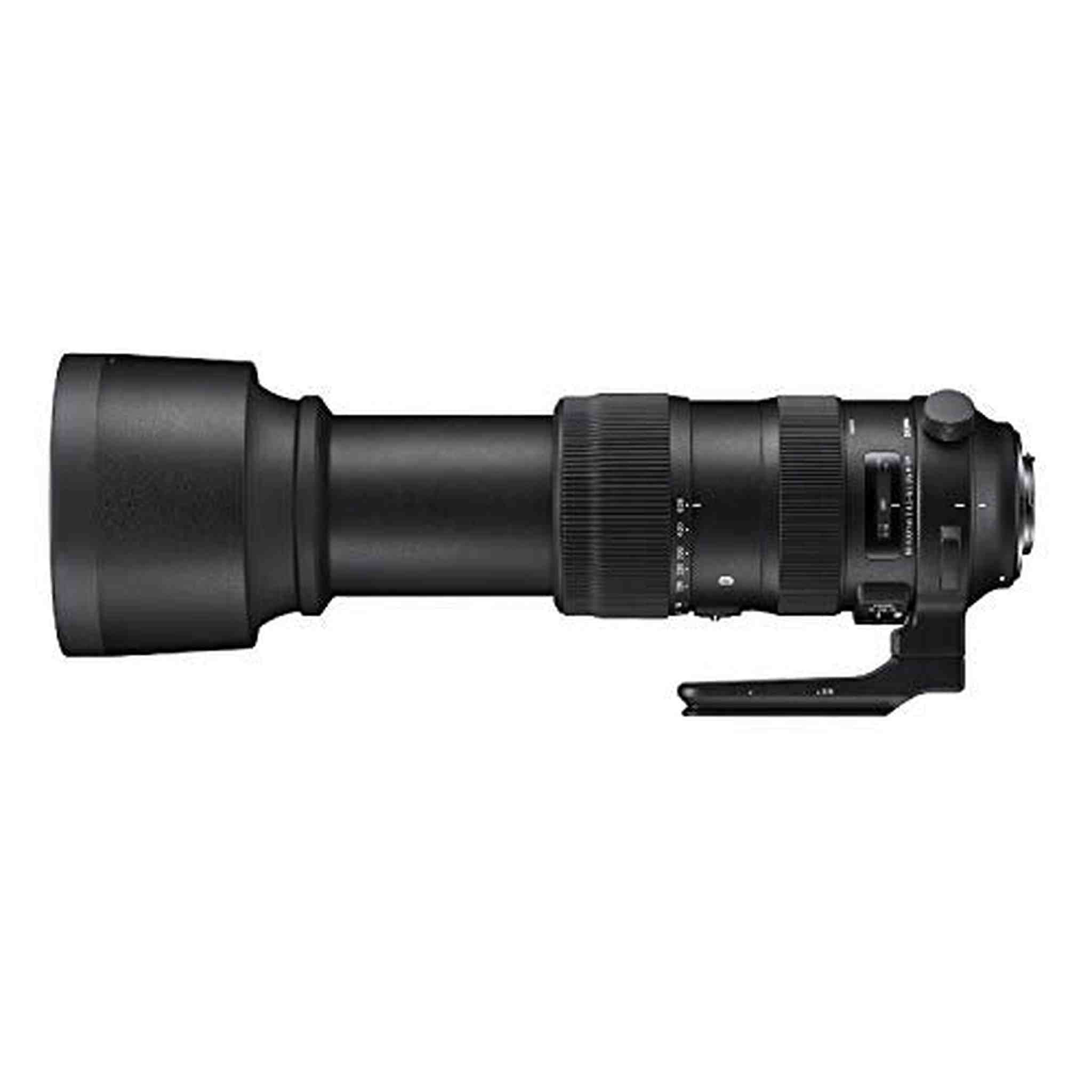 Sigma 60-600mm Fixed Zoom F4.5-6.3 DG OS HSM Camera Lenses, Black Sigma