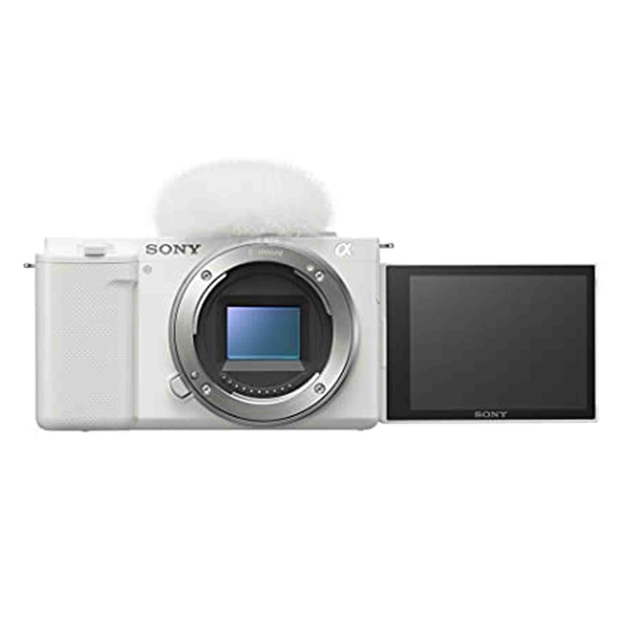 Sony Alpha ZV-E10 - APS-C Interchangeable Lens Mirrorless Vlog Camera - White - Reconditioned Sony