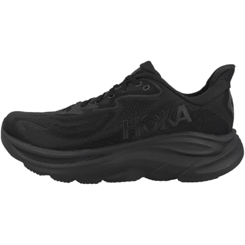 Hoka Men's Clifton 10 Sneaker, Black/Black