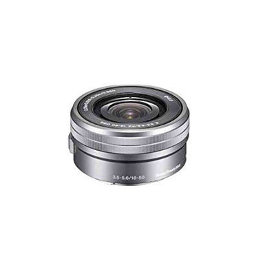 Sony SELP1650 16-50mm f/3.5-5.6 OSS Alpha Zoom Lens Silver Bulk packaging , International Version No Warranty