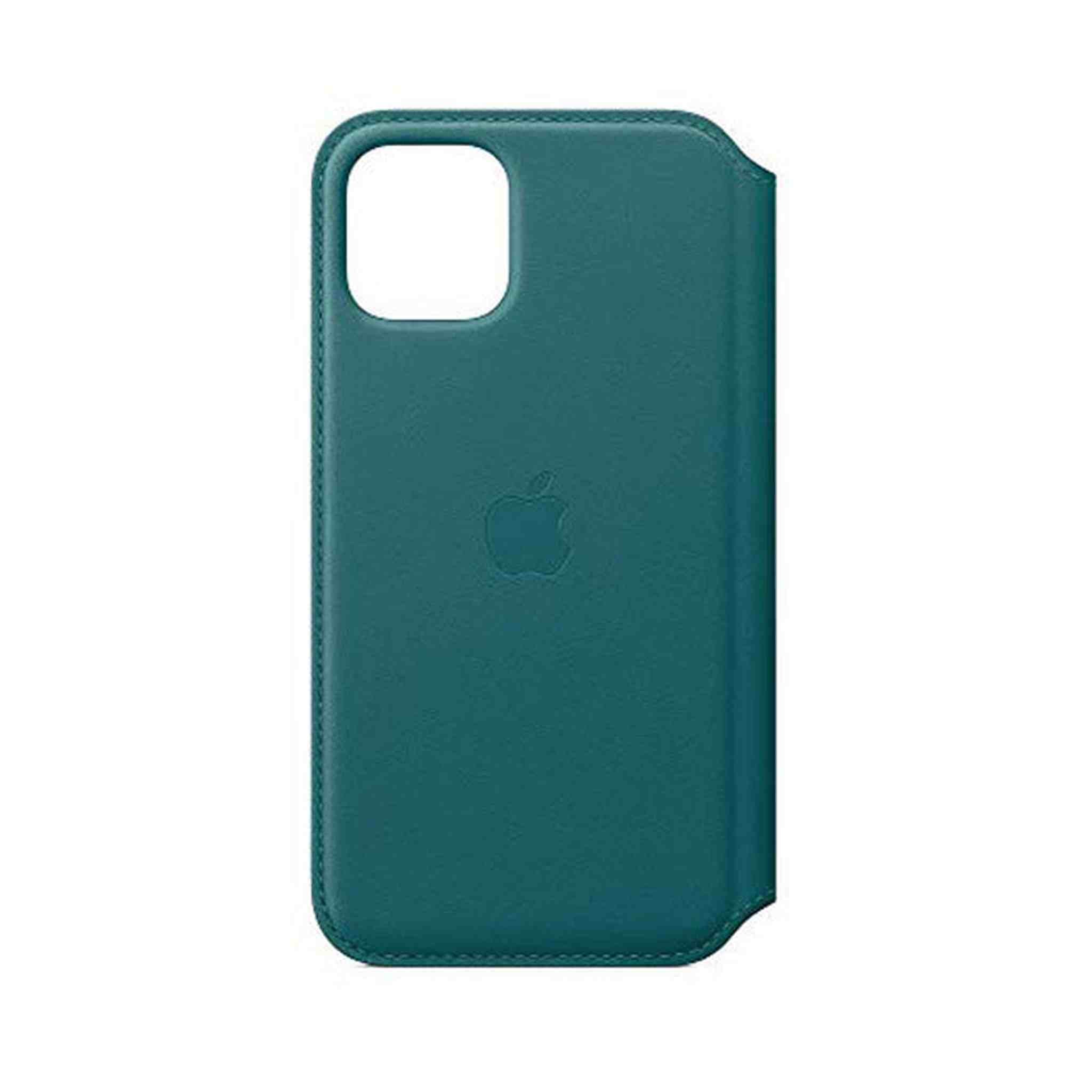 Apple Leather Folio for iPhone 11 Pro - Peacock - Refurbished Apple