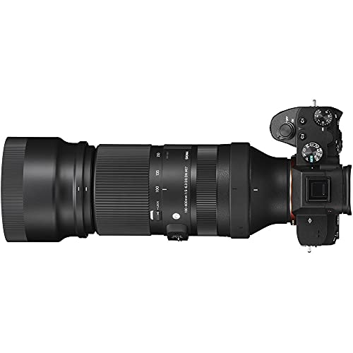 Sigma 100-400mm f/5-6.3 DG DN OS Contemporary Lens for Sony E + Accessories Bundle