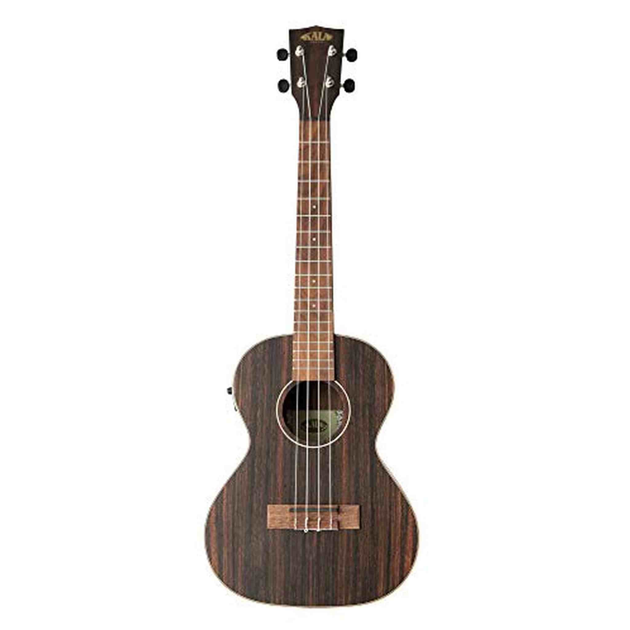 Kala Ukulele, Right, Striped Ebony, Tenor KA-EBY-TE