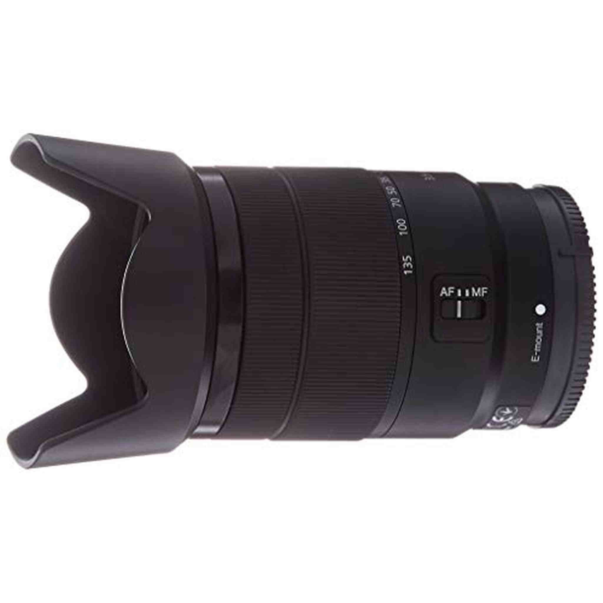 Sony 18-135mm F3.5-5.6 OSS APS-C E-Mount Zoom Lens Renewed - Reconditioned Sony