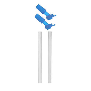 CamelBak Eddy Kids Bottle Accessory 2 Bite Valves/2 Straws, Ice Blue