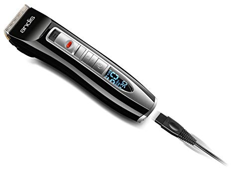 Andis 24440 Select Cut 5-Speed Adjustable Blade Cord/Cordless Clipper Kit, 10pc, Black