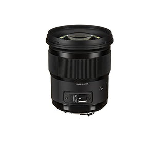 Sigma 50mm f/1.4 DG HSM Art Lens for Nikon F with 64GB Memory Card and UV Filter International Model