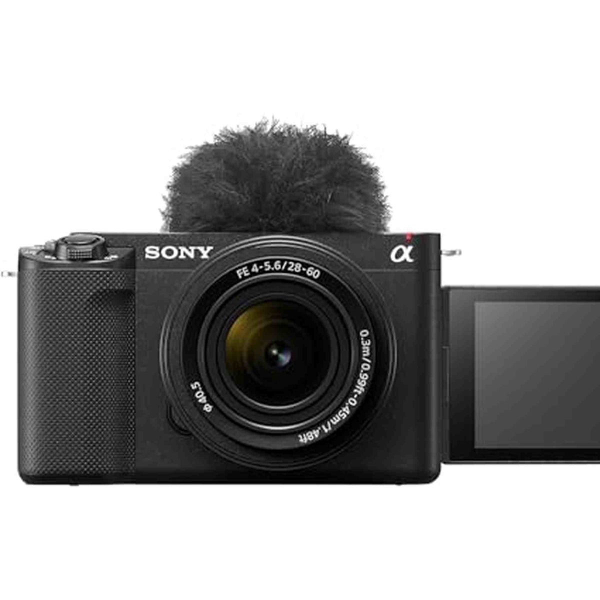 Sony Alpha ZV-E1 Full-Frame Interchangeable Lens Mirrorless Vlog Camera with 28-60mm Lens - Black Body - Reconditioned