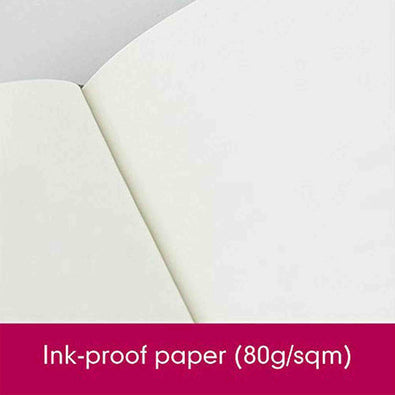 LEUCHTTURM1917 - Medium A5 Plain Hardcover Notebook Berry - 251 Numbered Pages