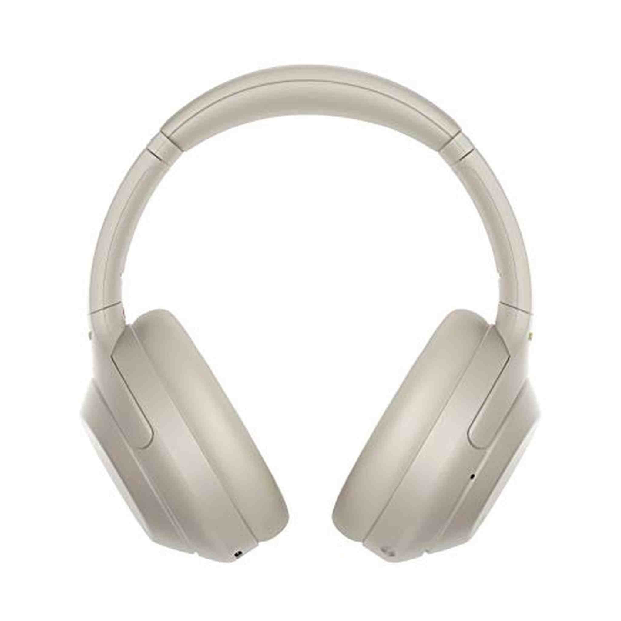 Sony WH-1000XM4 Wireless Industry Leading Noise Canceling Overhead Headphones with Mic for Phone-Call and Alexa Voice Control, Silver - Reconditioned Sony