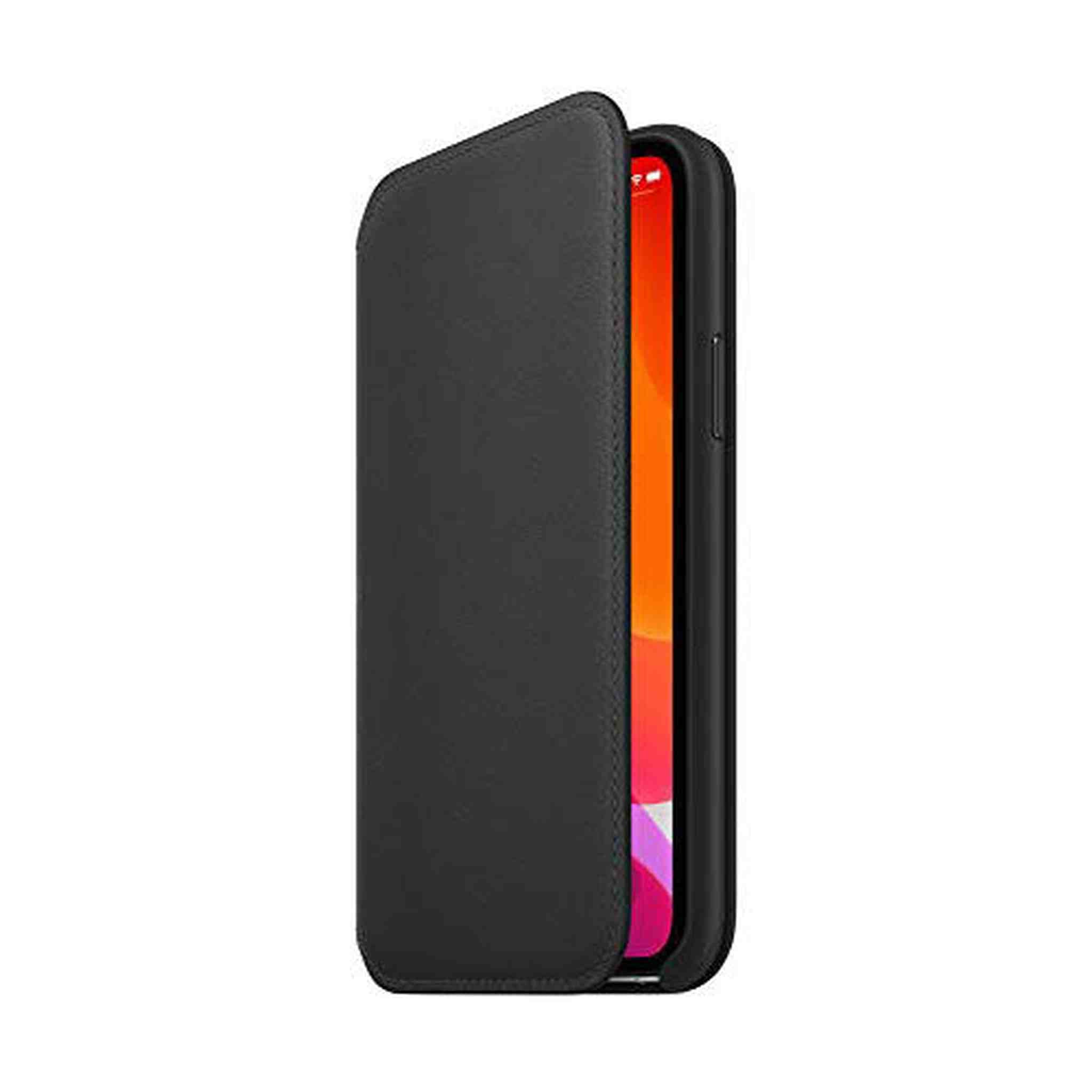 Apple Leather Folio for iPhone 11 Pro - Black - Used Apple